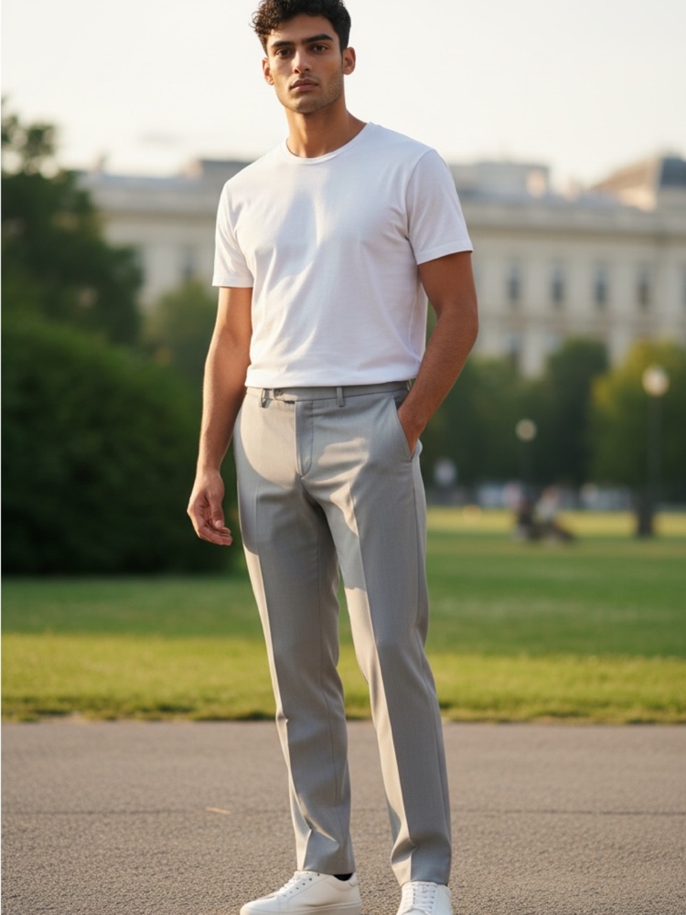 INC International Concepts Men's Light Gray Dress Pants 32” x 30”